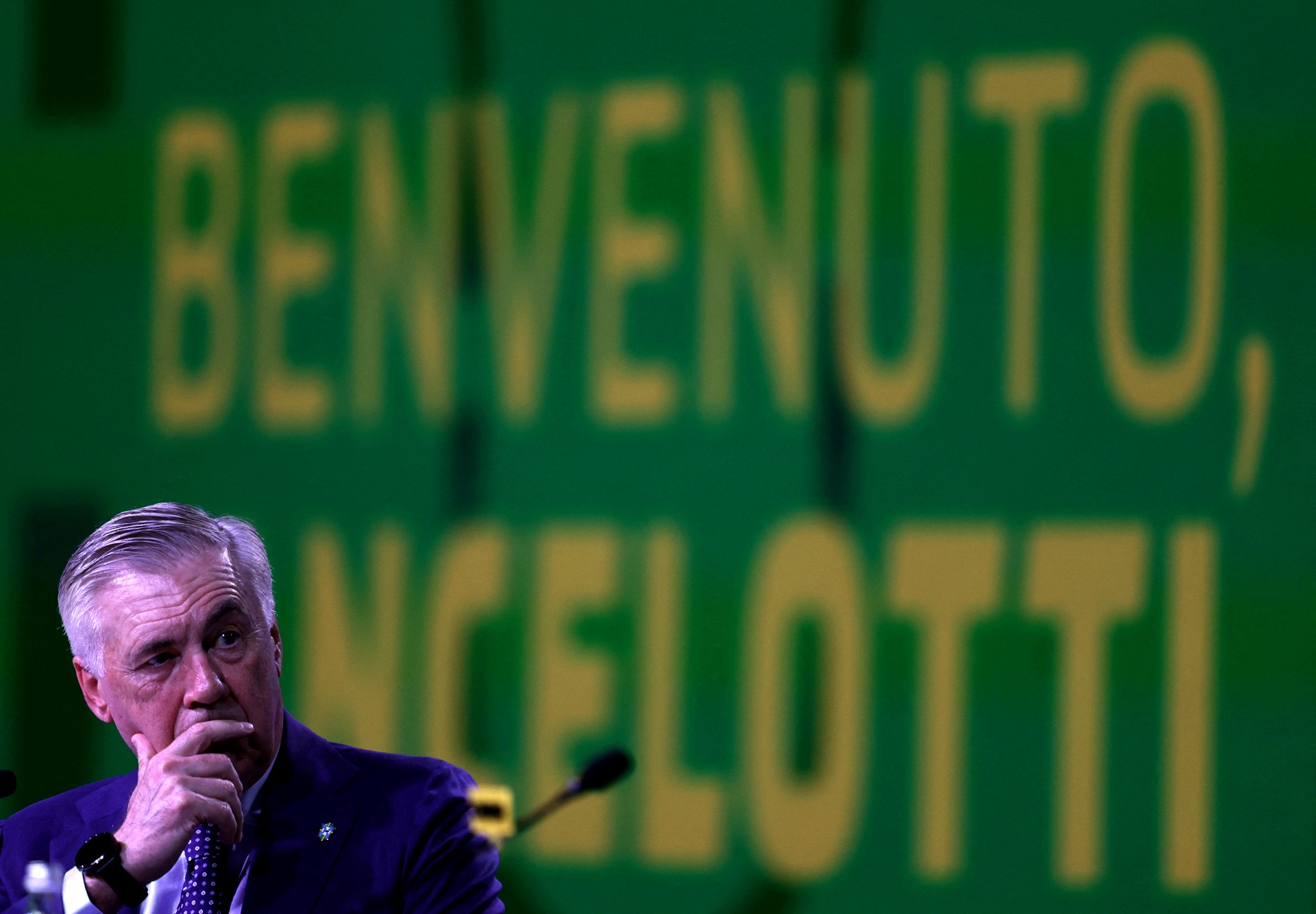 como será 2ª convocação de Ancelotti na seleção