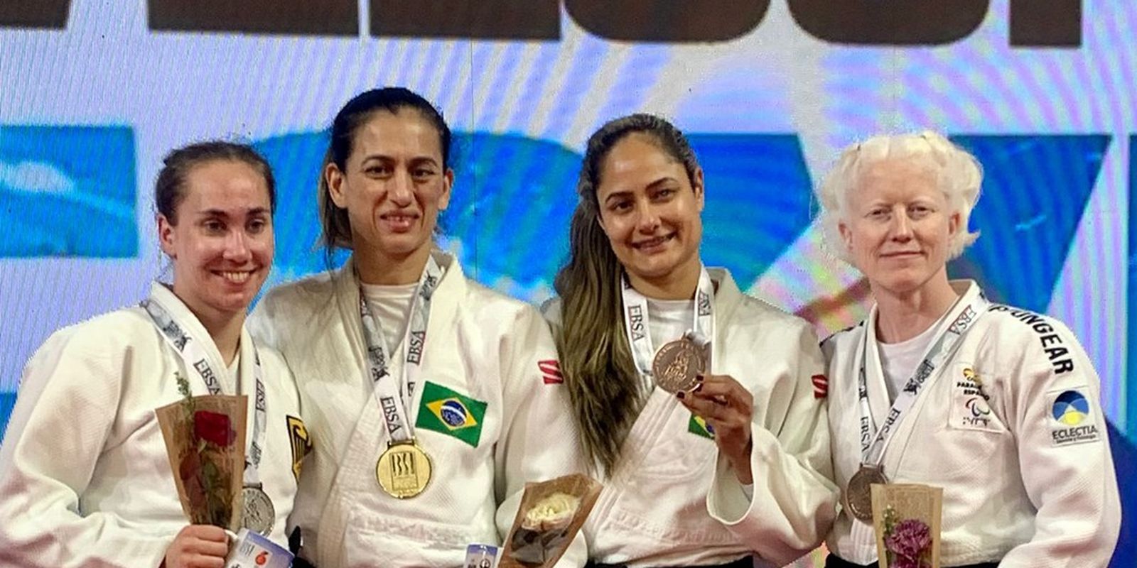 Brasil inicia Grand Prix de judô paralímpico com duas medalhas