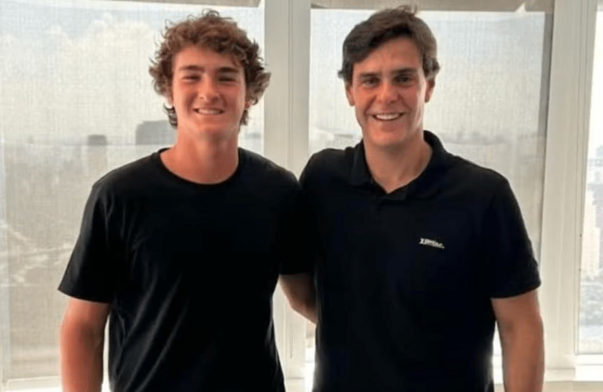 Benchimol adquire raquete de João Fonseca por R$ 2 milhões em leilão beneficente