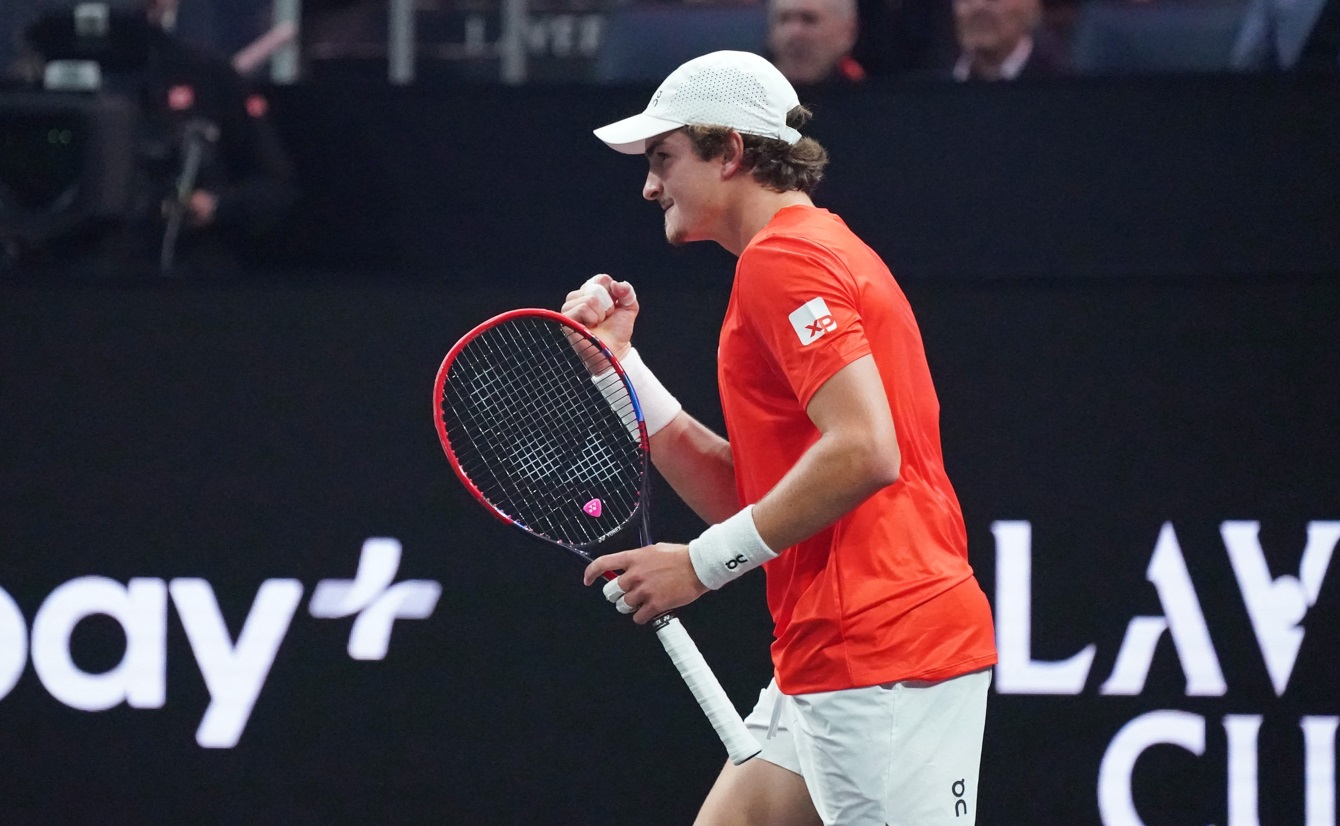 João Fonseca estreia na Laver Cup com vitória e quebra recorde da competição