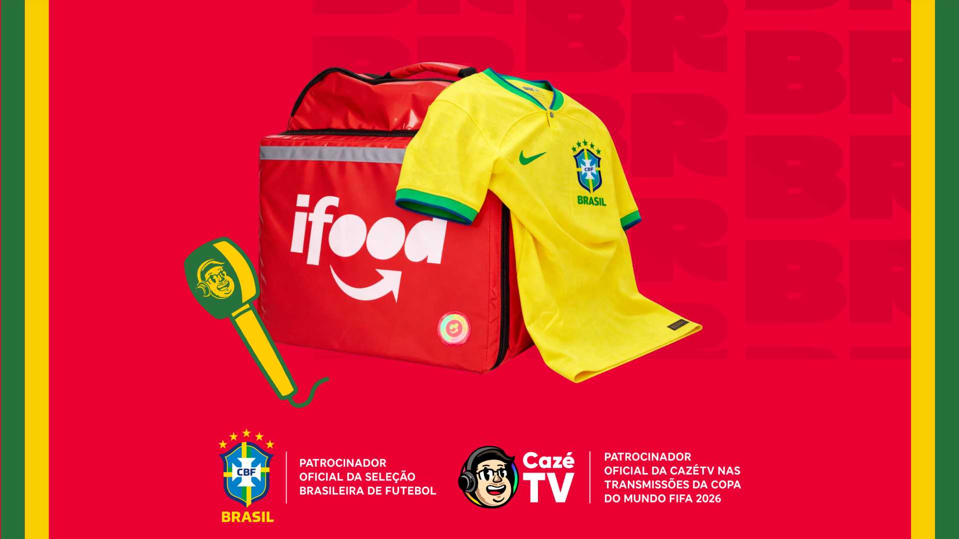 iFood vira patrocinador das Seleções Brasileiras de Futebol