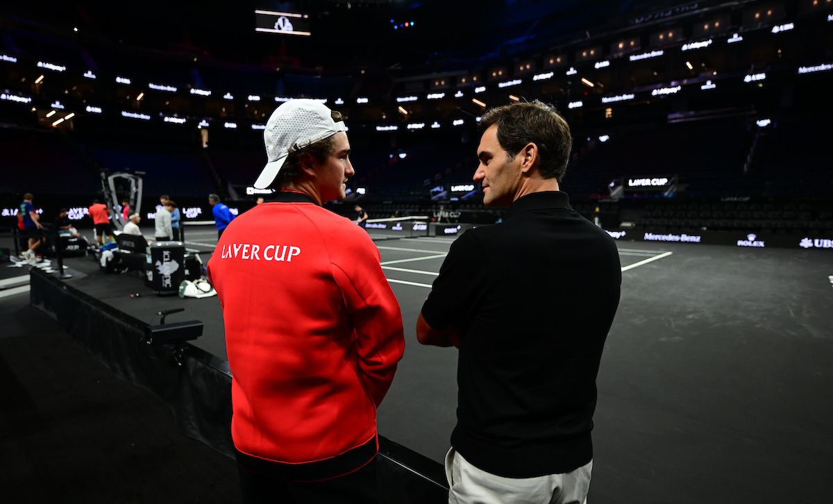 Roger Federer elogia João Fonseca e exalta seu estilo de jogo: ‘Ele é empolgante’