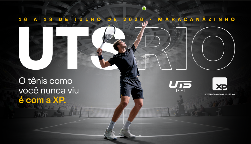 XP será patrocinadora do UTS Rio 2026 e clientes XP terão pré-venda em 17 de abril